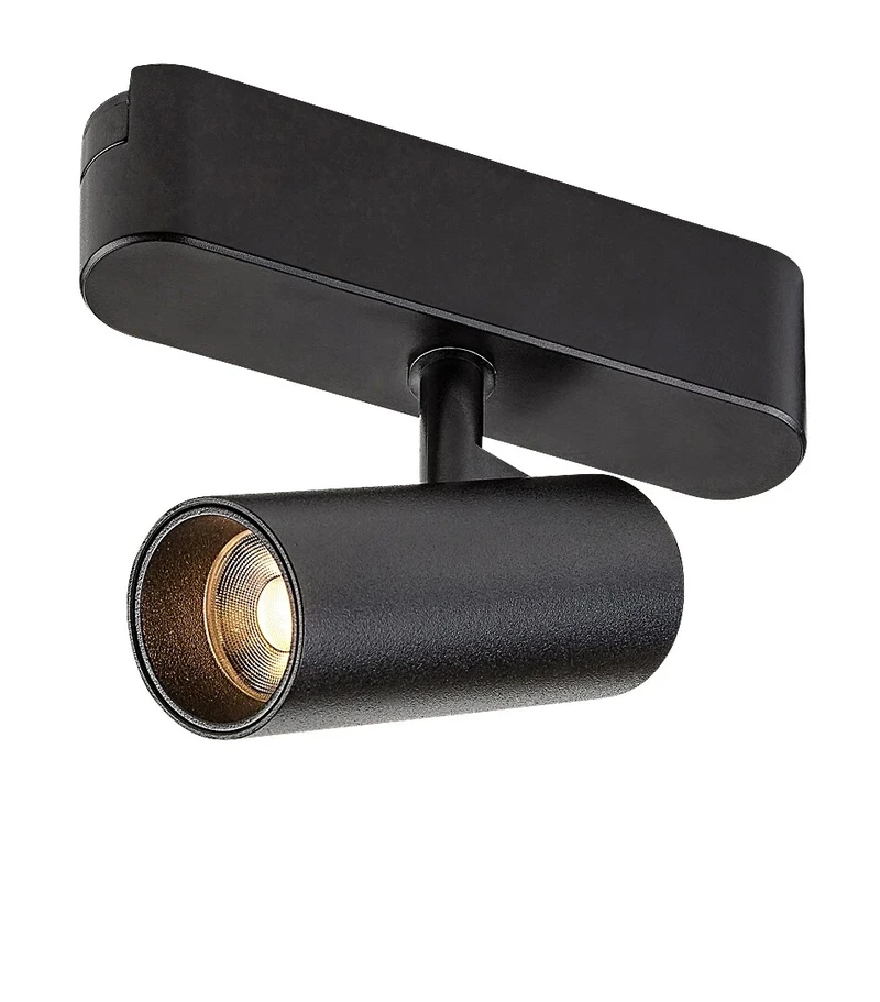Spot Lighting Modules LiTrack Spot03V – LED floodlight for track in black, Ø33mm, 5W, 2700-5500K