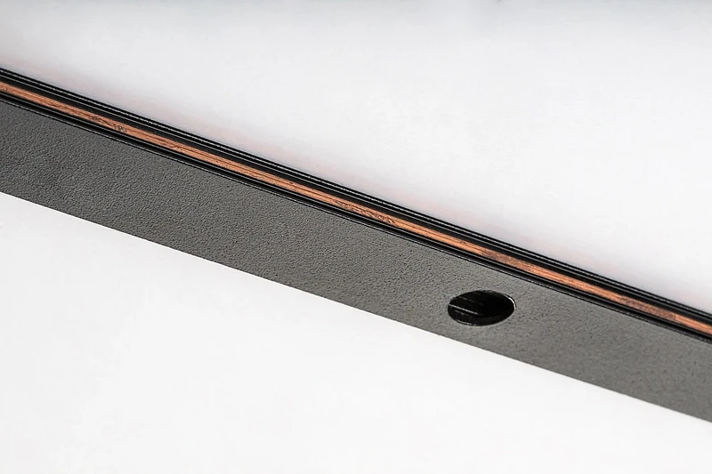 LiTrack Rail – modern track for lighting in black, 1000mm, aluminium, DC 24V
