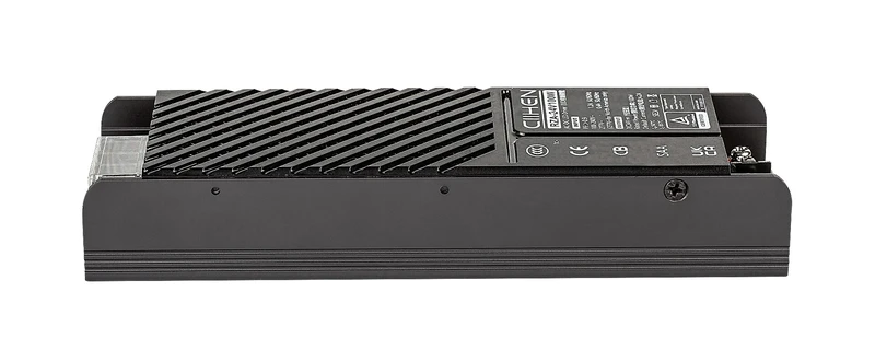 LiTrack Driv.100 – recessed driver for track system in black, 100W, 230V