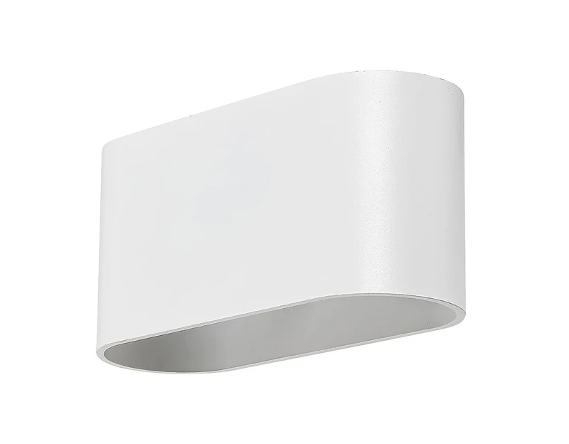 Kaunas – LED аплик за стена в бял мат, 160×80мм, 1×G9, IP20