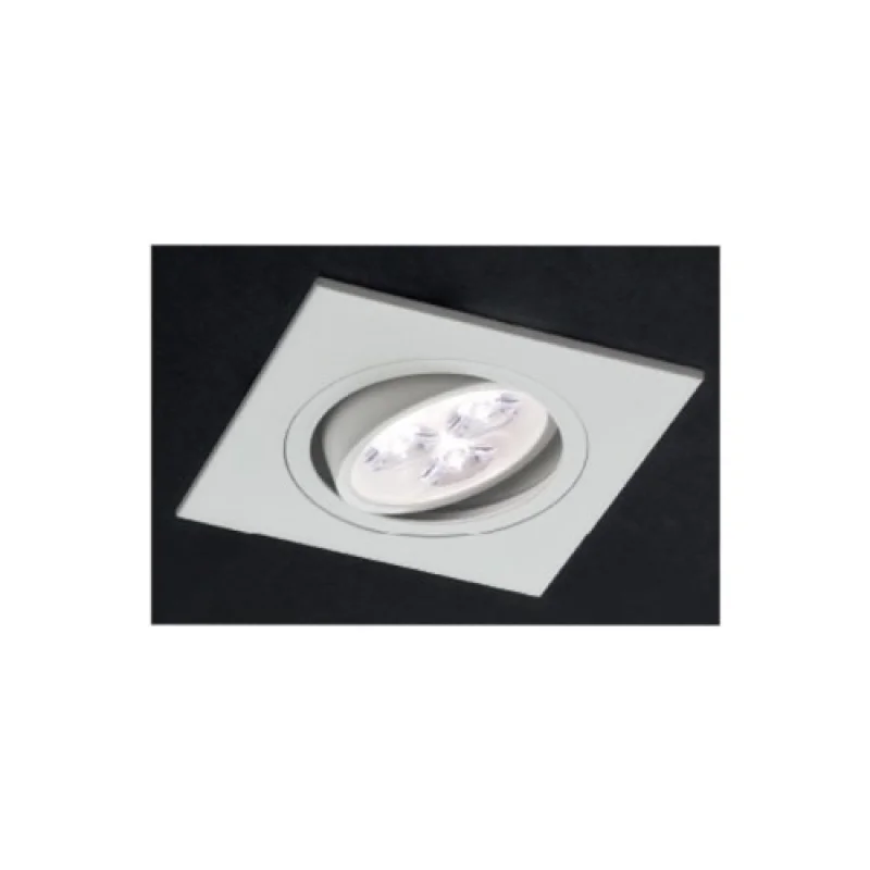 Recessed Downlights Mt 70318 – Smarter LED downlight for recessed mounting in white, 3X1W, 4000K