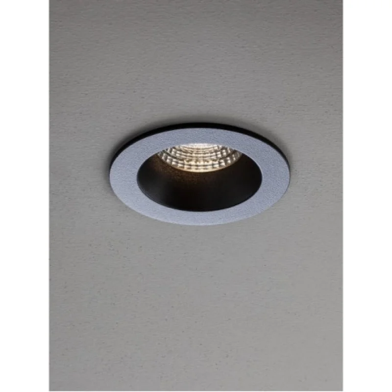 Recessed Downlights Mt 70382 – Smarter LED downlight for recessed mounting in matt black, 10W, 4000K, IP20