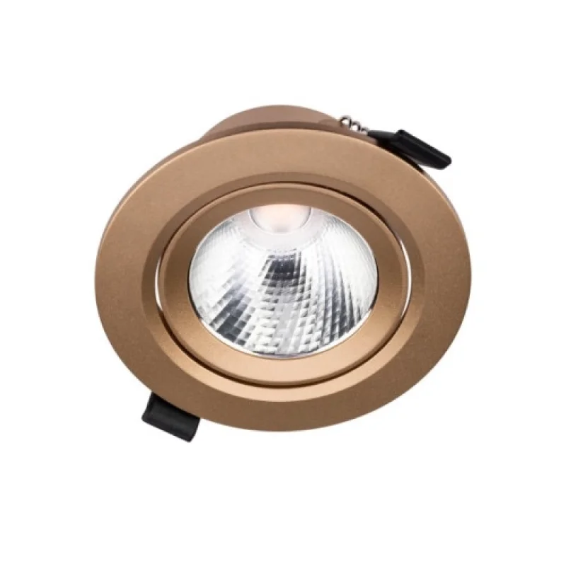 Recessed Downlights Pt 70429 – Smarter LED downlight for recessed mounting in matt gold, 10W, 4000K, IP20