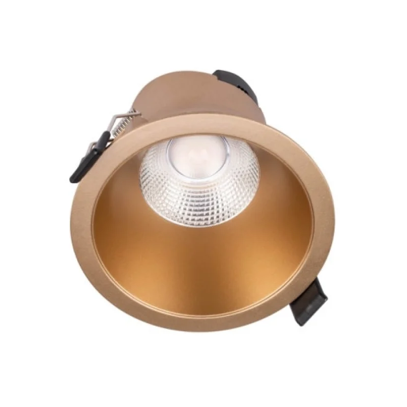 Луни за вграждане Pt 70453 – Smarter LED луна за вграждане в матово златист, 9W, 4000K, IP44