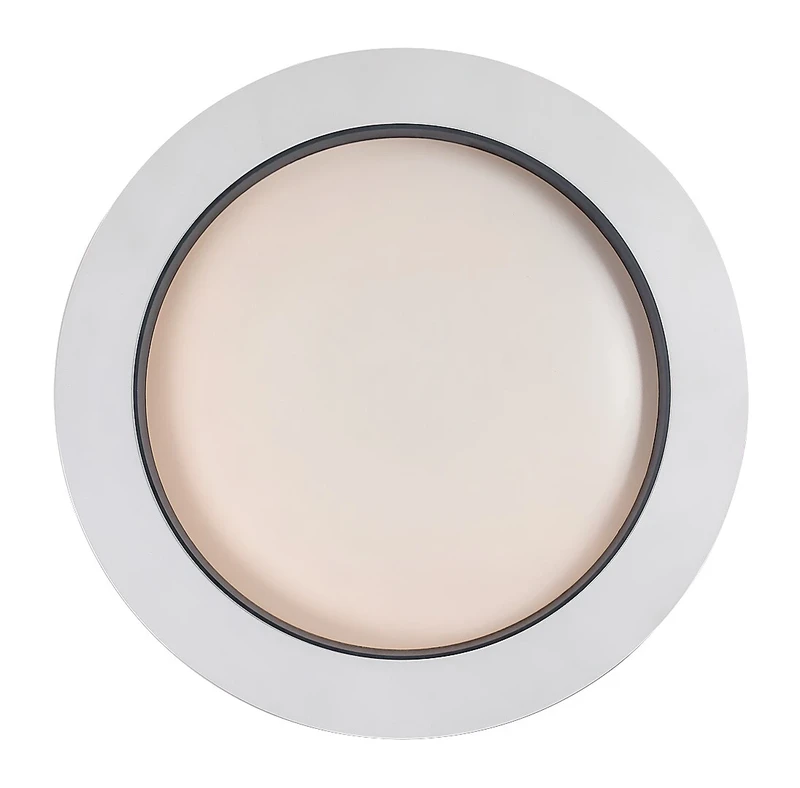Cooperius – LED плафон в бяло, Ø480мм, 47W, 3000-6500K, димируем с дистанционно