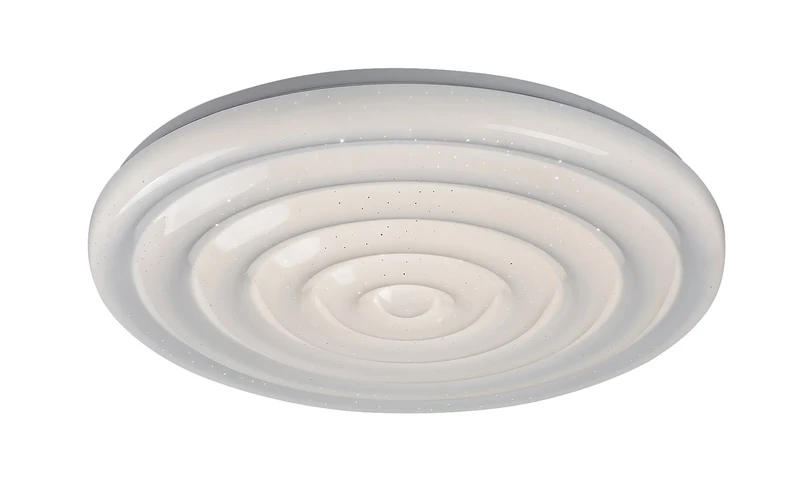 LED Ceiling Lights Katina – LED ceiling light in white with effect starry sky, Ø475mm, 36W, 3000-6500K