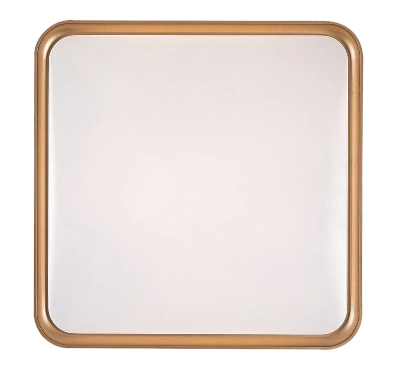 Liatris – LED плафон в сиво с бял абажур, 395×395мм, 26W, 3000K