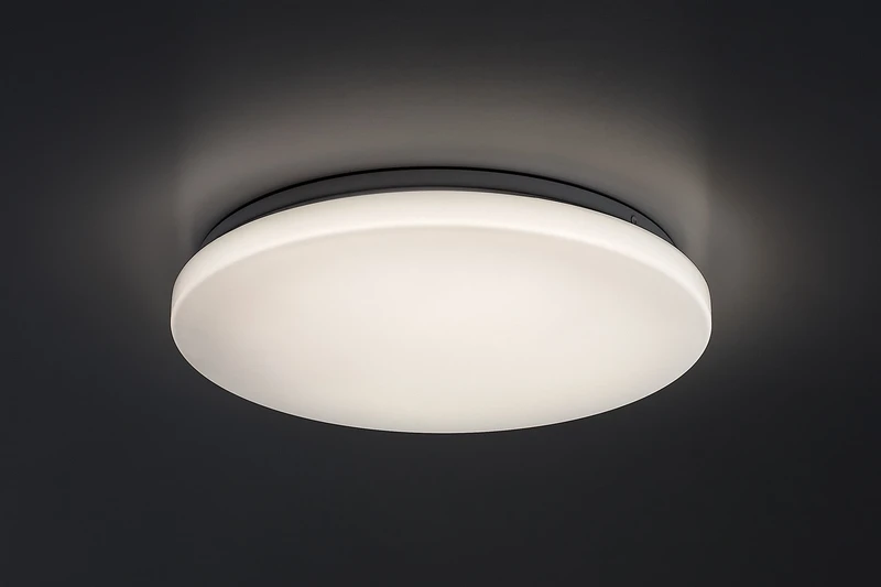 Cerrigen – LED плафон в бяло с Wi-Fi управление, Ø310мм, 24W, 3000-6500K