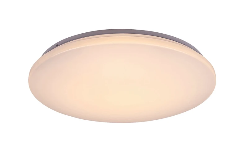 Смарт осветление Cerrigen – LED плафон в бяло с RGB, Ø500мм, 48W, 3000-6500K, Wi-Fi/Bluetooth