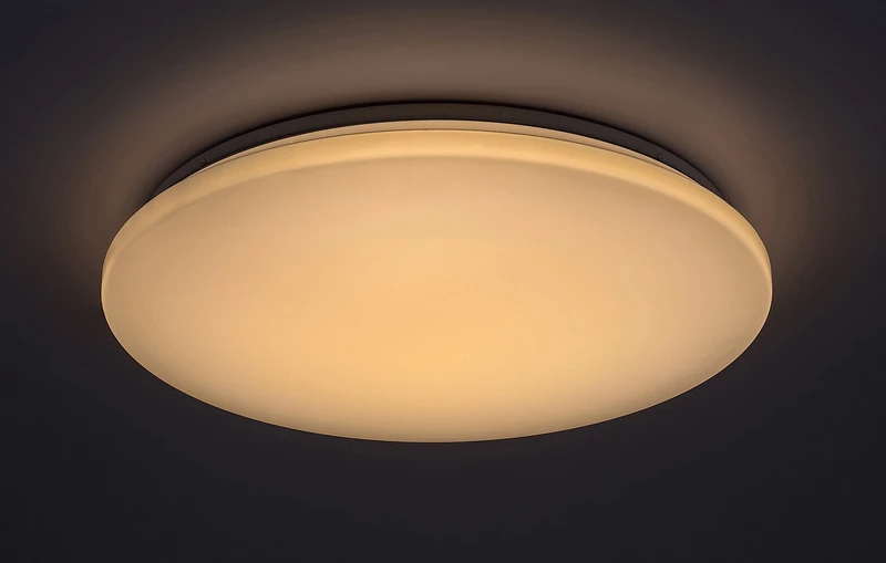 Cerrigen – LED плафон в бяло с RGB, Ø500мм, 48W, 3000-6500K, Wi-Fi/Bluetooth