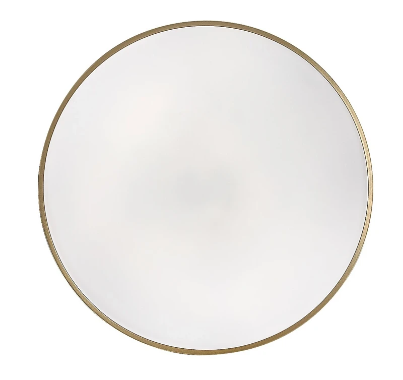 Tesia – LED ceiling light in gold with white shade, Ø600mm, 60W, 3000-6000K