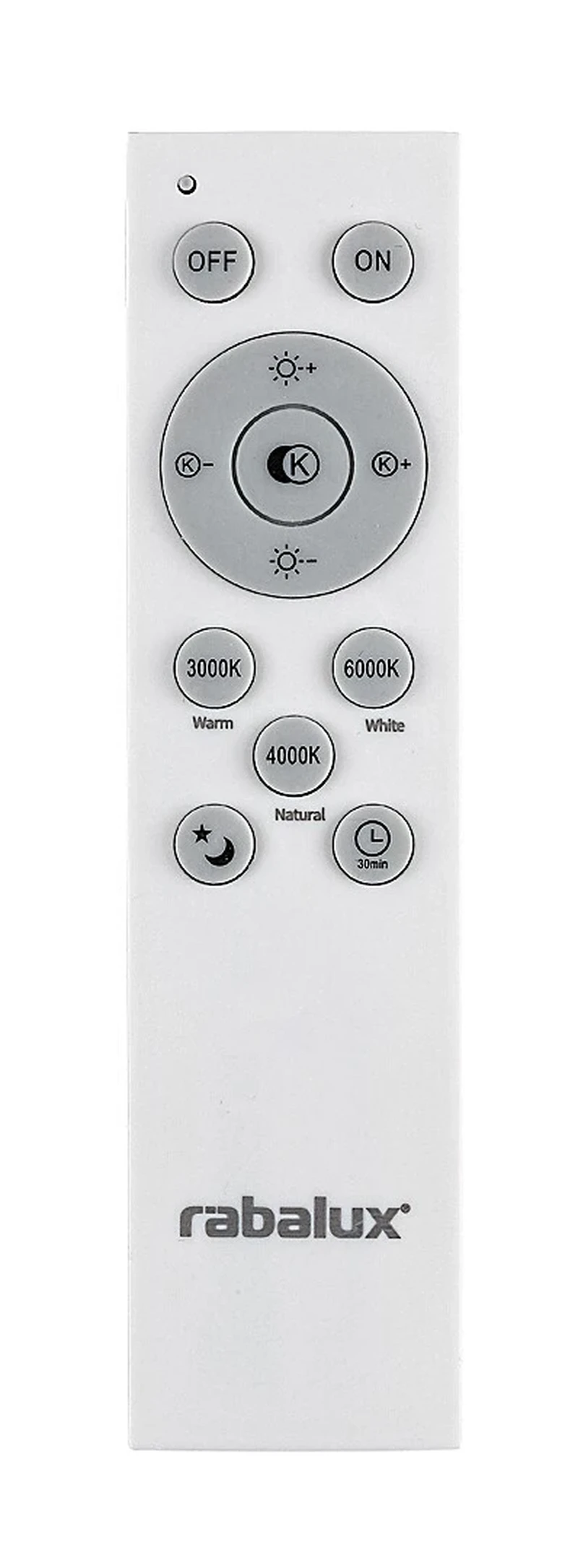Tesia – LED пендел в черно с бял абажур, Ø600мм, 60W, 3000-6000K