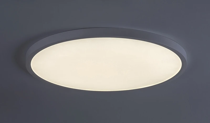 Paulos – LED ceiling light in white, Ø500mm, 48W, 4000K