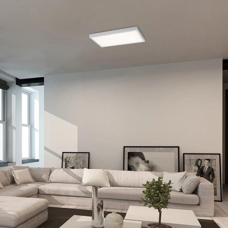 Damek2 – LED плафон в бяло, 600×300мм, 24W, 4000K, 1750lm