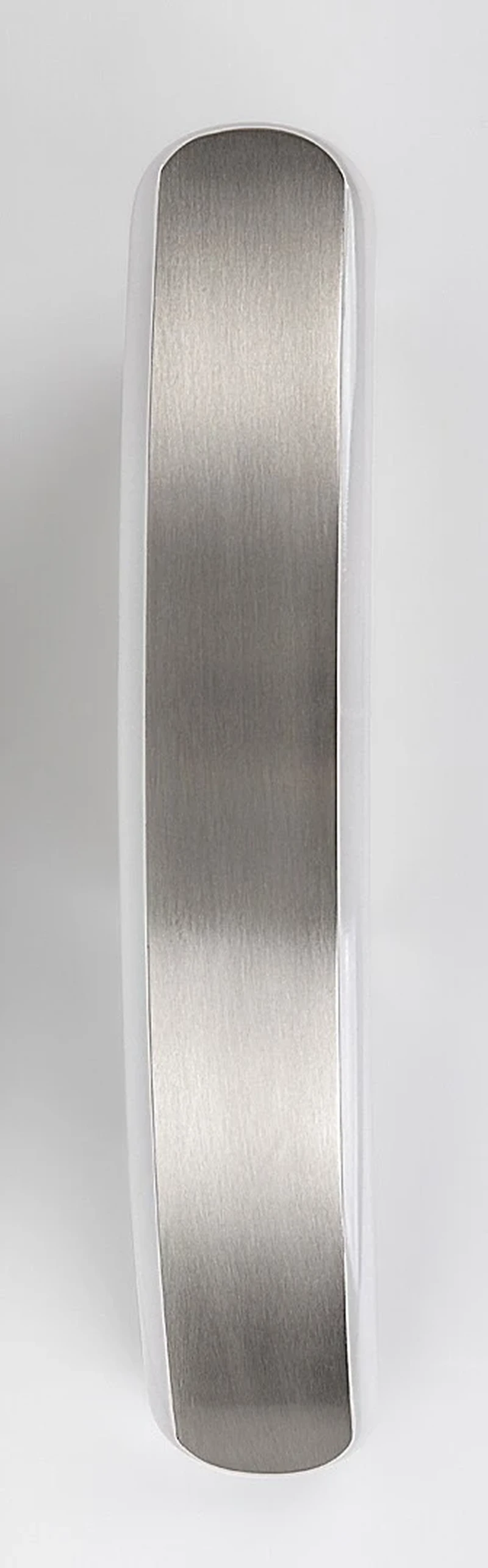 Jarnelle – LED wall light in satin chrome with white shade, 290mm, 12W, 3000K