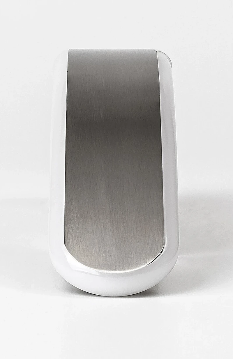 Jarnelle – LED wall light in satin chrome with white shade, 290mm, 12W, 3000K