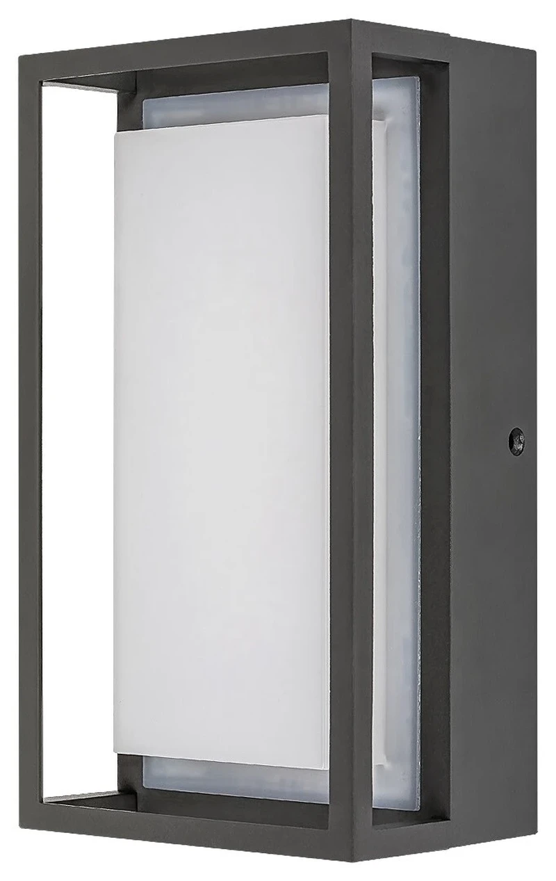 Outdoor Wall Lights Mendoza – LED outdoor wall light in anthracite, 120×220mm, 6.5W, 3000K, IP65