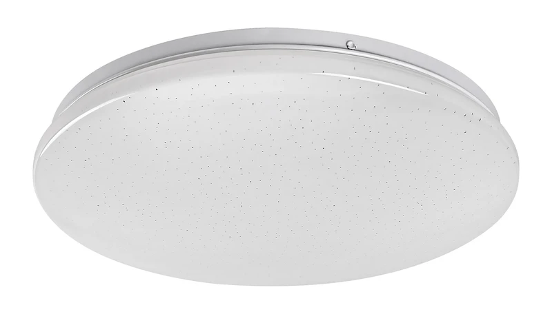 Vendel – LED ceiling light in white with starry effect, Ø255mm, 12W, 4000K