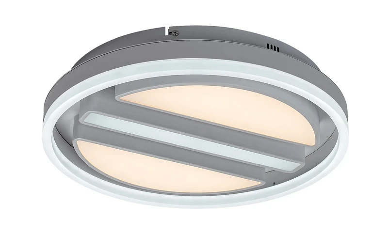 LED Ceiling Lights Gremin – LED ceiling light in white with remote, Ø400mm, 55W, 3000-6000K