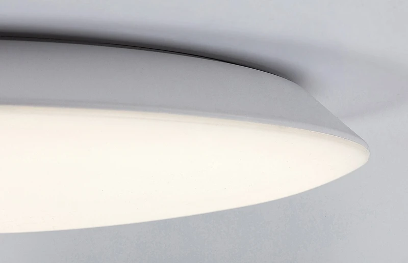 Rorik – LED ceiling light in white, Ø380mm, 24W, 4000K