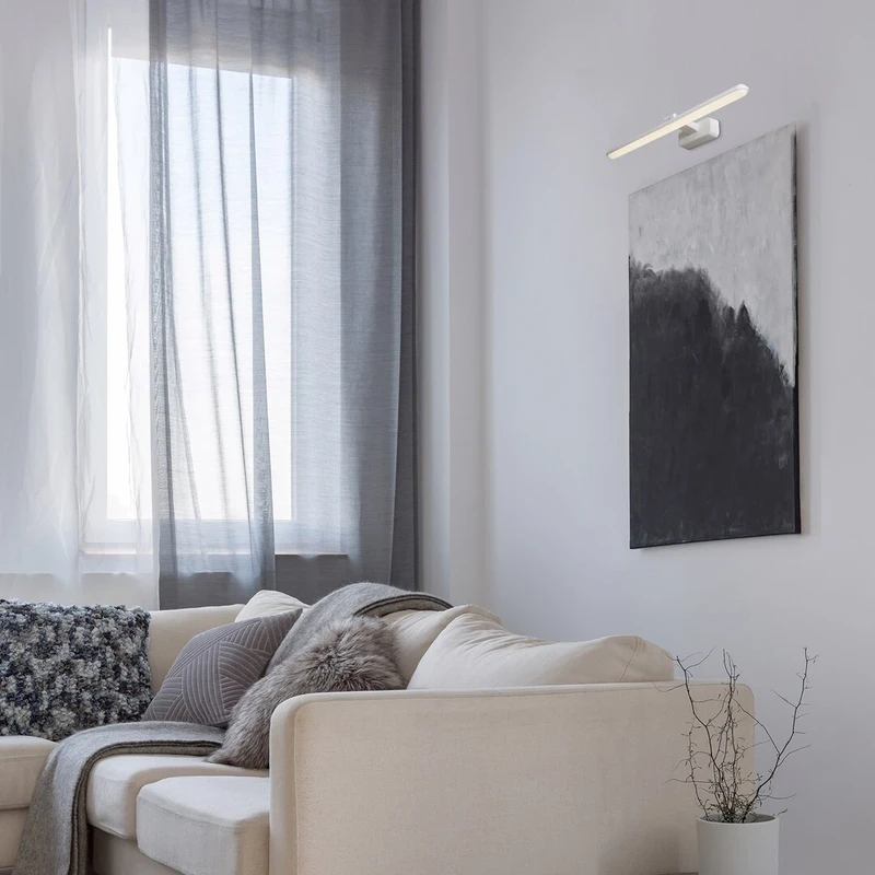 Nabil – LED lighting for pictures in white matt, 610mm, 15W, 4000K
