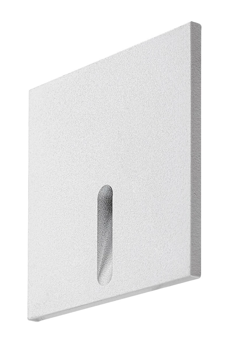 Boven – LED стълбищна лампа за вграждане в бяло, 65×75мм, 3W, 3000K
