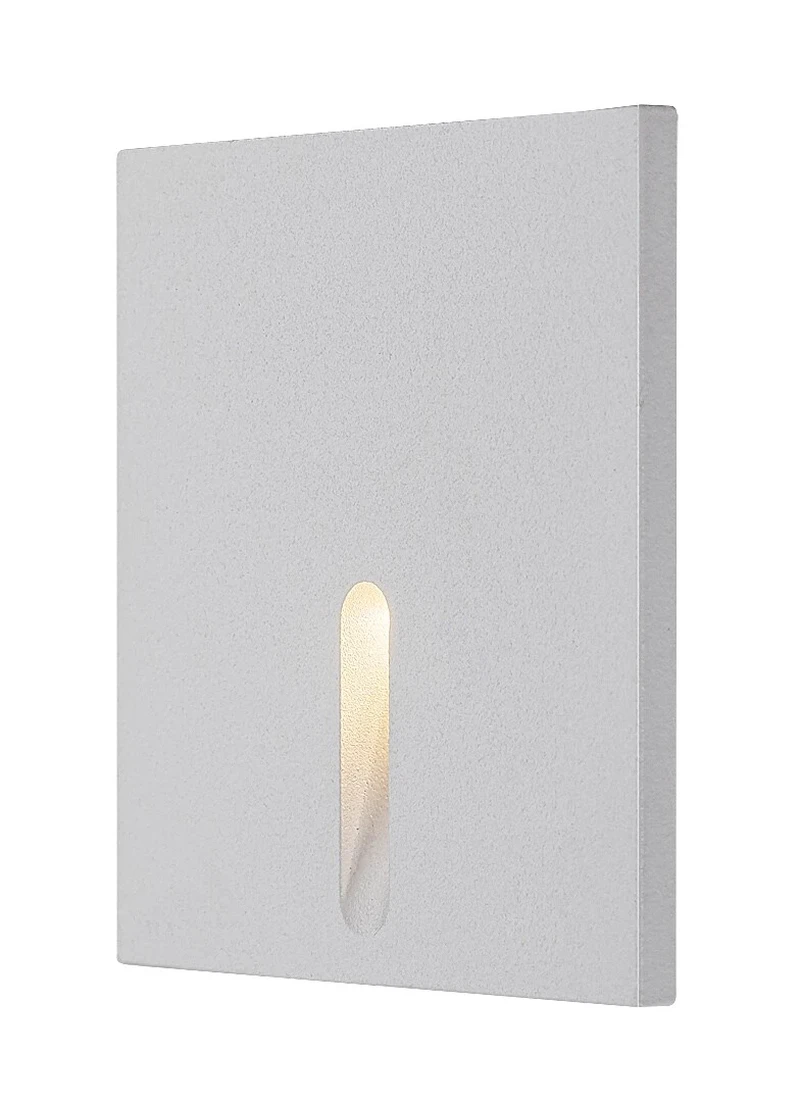 Boven – LED стълбищна лампа за вграждане в бяло, 65×75мм, 3W, 3000K