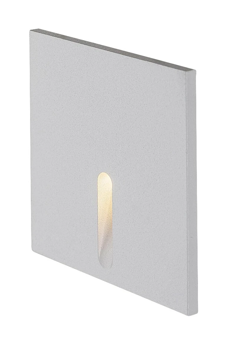 Boven – LED стълбищна лампа за вграждане в бяло, 65×75мм, 3W, 3000K