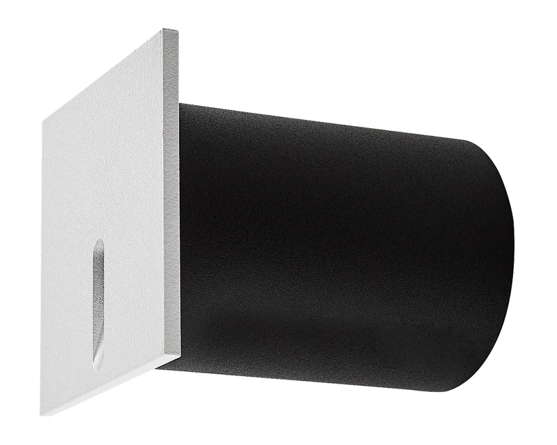 Boven – LED стълбищна лампа за вграждане в бяло, 65×75мм, 3W, 3000K