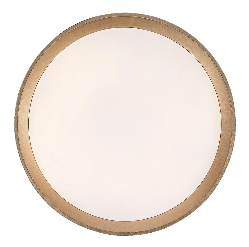 Liatris2 – LED плафон в сиво с бял абажур, Ø385мм, 24W, 3000K