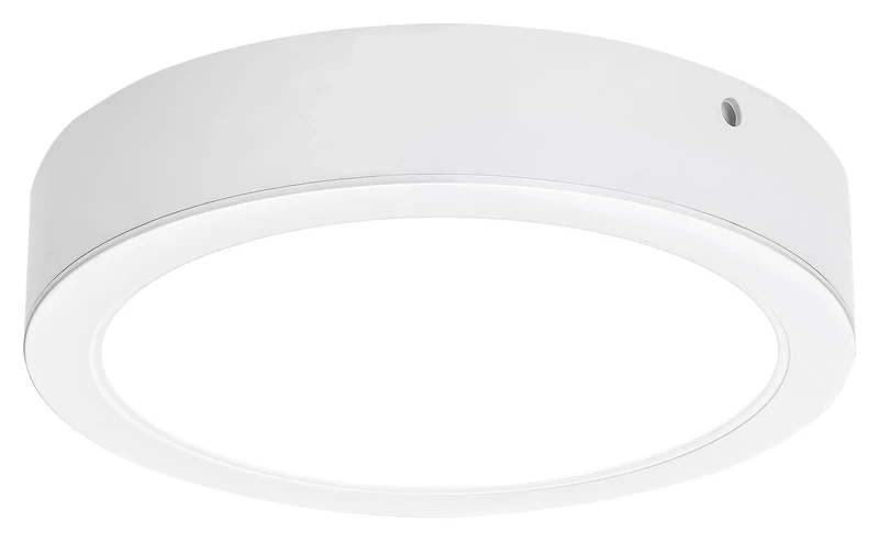LED плафони Shaun2 – LED плафон за повърхностен монтаж в бяло, Ø120мм, 7W, 4000K