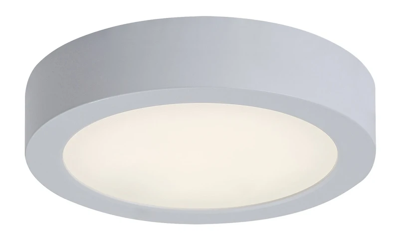Shaun2 – LED плафон за вграждане в бяло, Ø165мм, 15W, 4000K