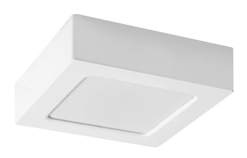 LED Ceiling Lights Shaun2 – LED ceiling light in white, 120×120mm, 7W, 4000K