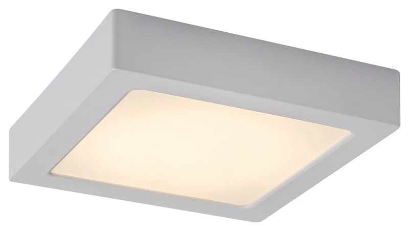Shaun2 – LED плафон в бяло, 165×165мм, 15W, 3000K
