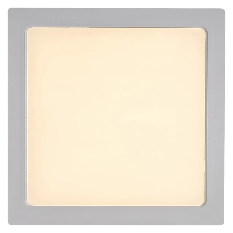 Shaun2 – LED плафон в бяло, 220×220мм, 24W, 3000K