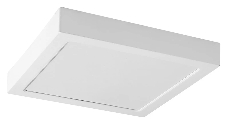 LED плафони Shaun2 – LED плафон в бяло, 220×220мм, 24W, 3000K