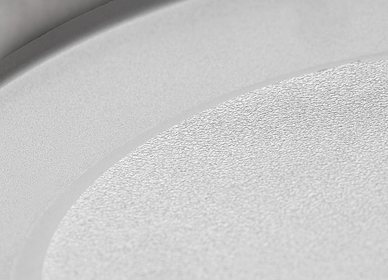 Shaun2 – LED recessed lighting in white, Ø120mm, 6W, 3000K