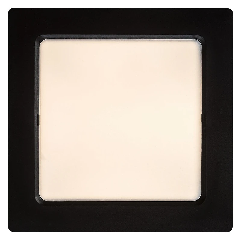 Shaun2 – LED вградено осветление в черно/бяло, 170×170мм, 12W, 3000K