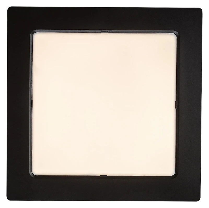 Shaun2 – LED вградено осветление в черно/бяло, 220×220мм, 18W, 3000K