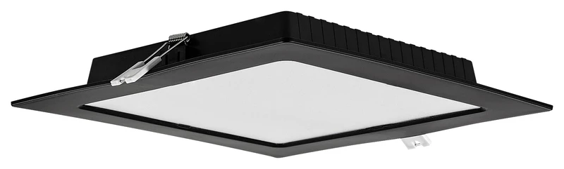 Shaun2 – LED вградено осветление в черно/бяло, 220×220мм, 18W, 3000K