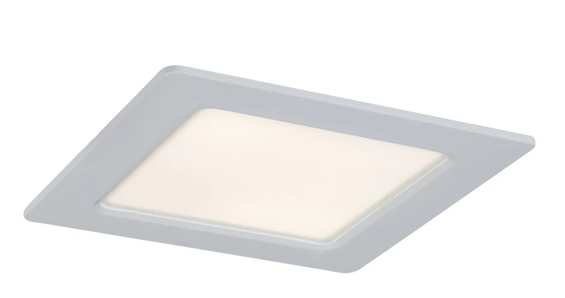 Shaun2 – LED панел за вграждане в бяло, 120×120мм, 6W, 4000K