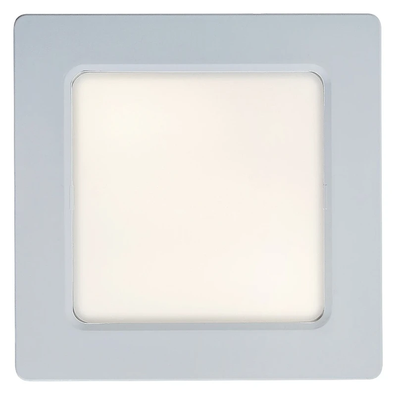 Shaun2 – LED панел за вграждане в бяло, 120×120мм, 6W, 4000K