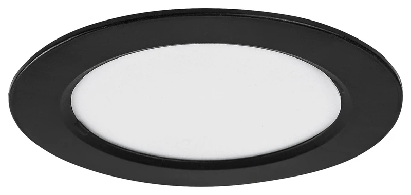 Shaun2 – LED вградено осветление в черно/бяло, Ø120мм, 6W, 4000K
