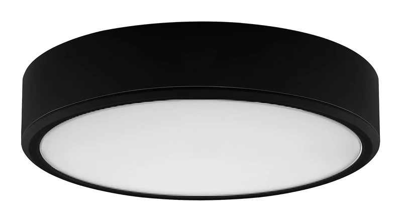 LED плафони Lauri – LED плафон в черно/бяло, Ø215мм, 22W, 3000-6000K
