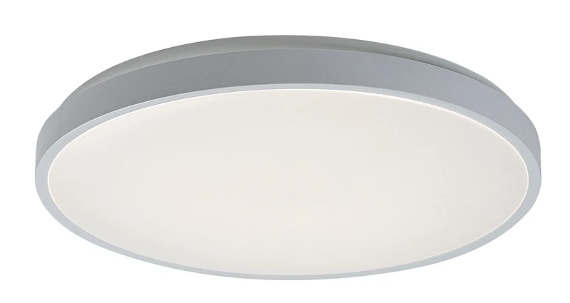 Samira – LED плафон за баня в бяло, Ø420мм, 48W, 4000K, IP44