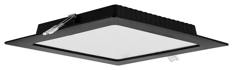 Shaun2 – LED панел за вграждане в черно/бяло, 220×220мм, 18W, 4000K