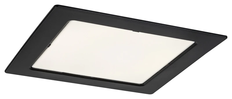 LED панели Shaun2 – LED панел за вграждане в черно/бяло, 220×220мм, 18W, 4000K