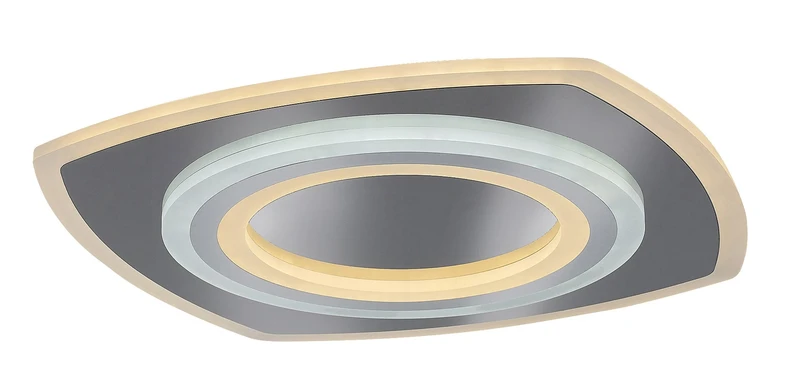 LED плафони Taneli2 – LED плафон в хром с бял акрил, 480×480мм, 60W, 3000-6000K