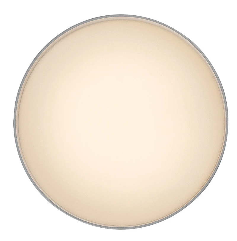 Ovidia – LED плафон за вграждане в бяло, Ø110мм, 16W, 3000K