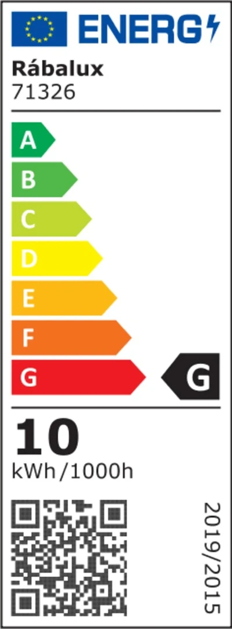 Ovidia – LED плафон за вграждане в бяло, Ø110мм, 10W, 3000K